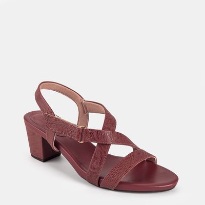 Sandália Usaflex Tira Cruzada Terracota