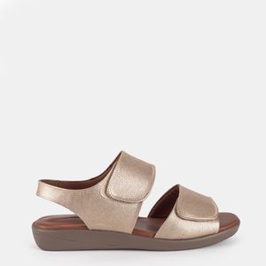 Sandália C/ Velcro Champagne