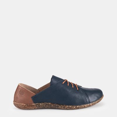 Sapato de amarrar Ipadma Bicolor Marinho