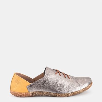 Sapato de Amarrar Ipadma Prata Velho