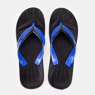 Chinelo De Dedo Masculino Bicolor Azul