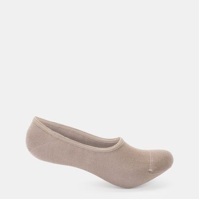 Meia Lupo Sapatilha Bege