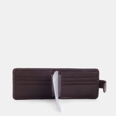 Carteira Freeway Dink C/ Fecho Em Botão Marrom