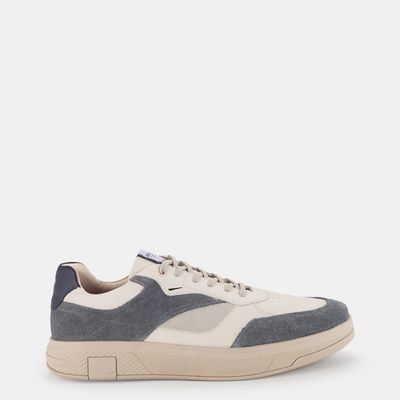 Tênis Casual Ferracini Off White/Cinza