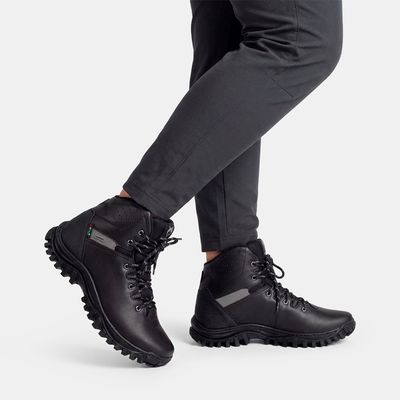 Bota Masculina Coturno Adventure Huron 249 Preto